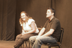 Matt& Grace improv comedy in the Philly Fringe Festival