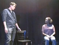 Matt& Natlie improv comedy at the Philly Improv Theater