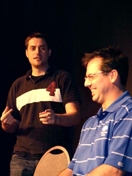 Matt& Craig improv comedy in the Baltimore Improv Festival