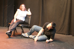 Matt& Grace improv comedy in the 2010 Philly Fringe Festival