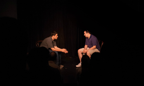 Matt&, improv comedy with an audience member, at Duofest