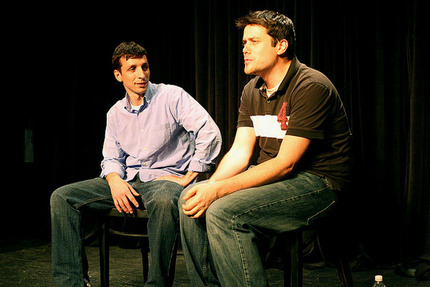 Matt& Tim improv comedy at Duofest 2011